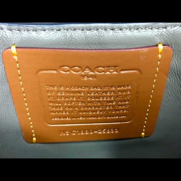 NWT Coach 1941 Swagger Chain Crossbody in Chambray - Picture 11 of 12